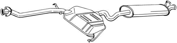 BOSAL Endschalldämpfer