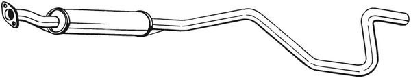 BOSAL Mittelschalldämpfer