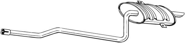 BOSAL Endschalldämpfer