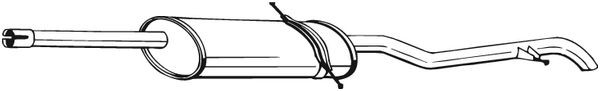 BOSAL Endschalldämpfer