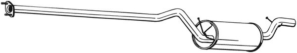 BOSAL Mittelschalldämpfer
