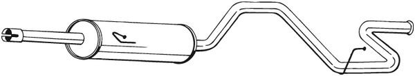 BOSAL Endschalldämpfer