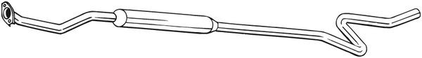 BOSAL Mittelschalldämpfer