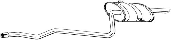 BOSAL Endschalldämpfer