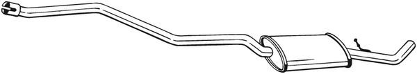 BOSAL Mittelschalldämpfer