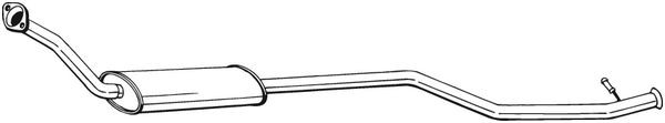 BOSAL Mittelschalldämpfer