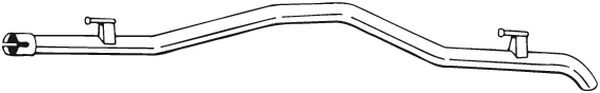 BOSAL Abgasrohr