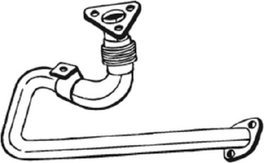 BOSAL Abgasrohr
