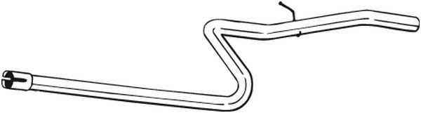 BOSAL Reparaturrohr, Katalysator