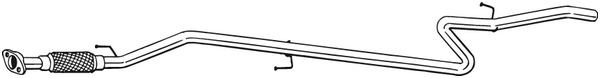 BOSAL Abgasrohr