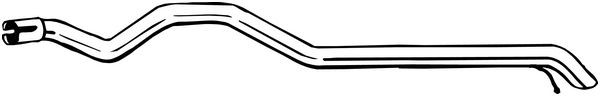 BOSAL Abgasrohr