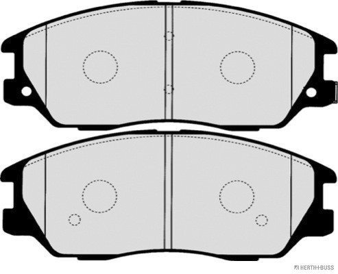 HERTH+BUSS JAKOPARTS Bremsbelagsatz, Scheibenbremse