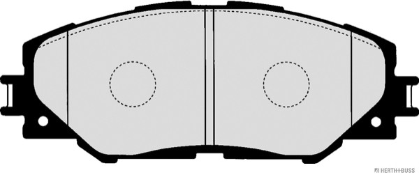 HERTH+BUSS JAKOPARTS Bremsbelagsatz, Scheibenbremse