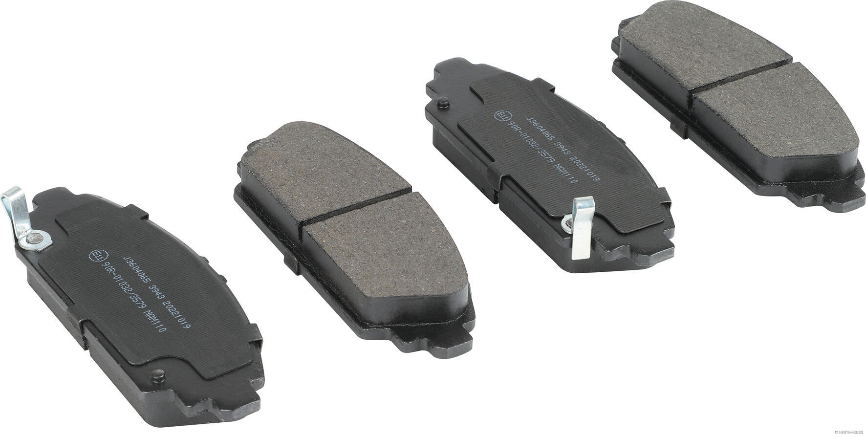 HERTH+BUSS JAKOPARTS Bremsbelagsatz, Scheibenbremse