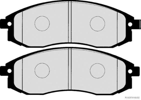 HERTH+BUSS JAKOPARTS Bremsbelagsatz, Scheibenbremse