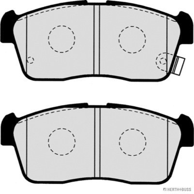HERTH+BUSS JAKOPARTS Bremsbelagsatz, Scheibenbremse
