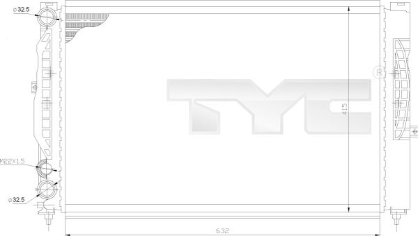 TYC Kühler, Motorkühlung