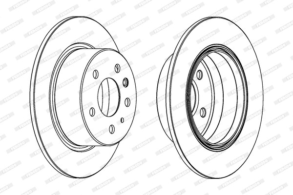 FERODO Bremsscheibe