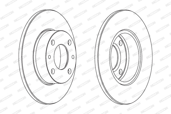 FERODO Bremsscheibe