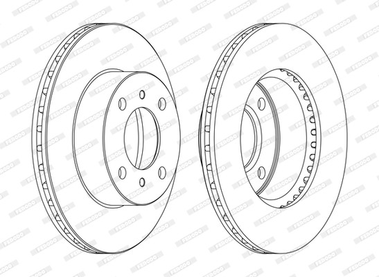 FERODO Bremsscheibe