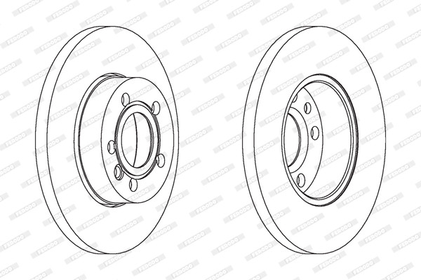 FERODO Bremsscheibe