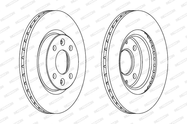 FERODO Bremsscheibe