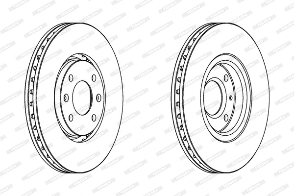 FERODO Bremsscheibe