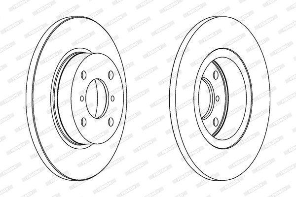 FERODO Bremsscheibe
