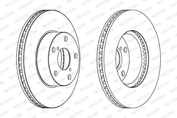 FERODO Bremsscheibe