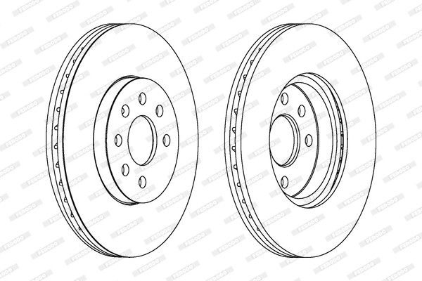 FERODO Bremsscheibe