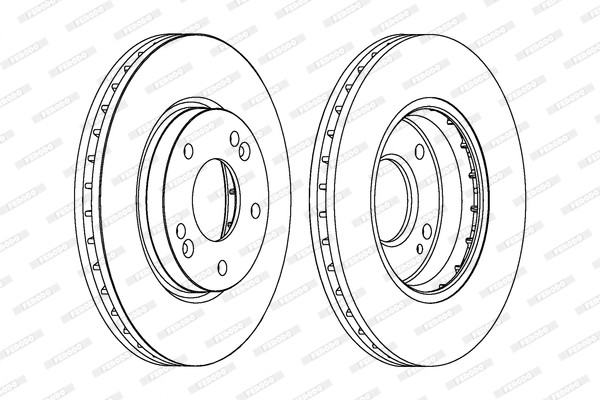 FERODO Bremsscheibe