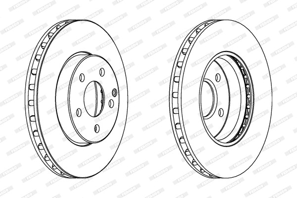 FERODO Bremsscheibe