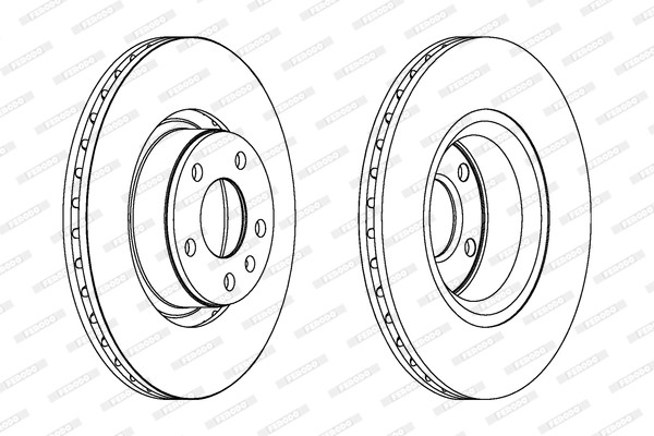 FERODO Bremsscheibe