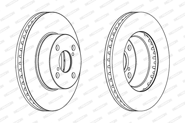 FERODO Bremsscheibe
