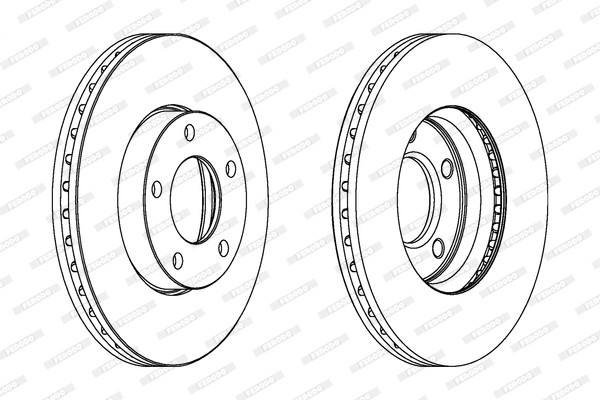 FERODO Bremsscheibe