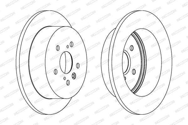 FERODO Bremsscheibe