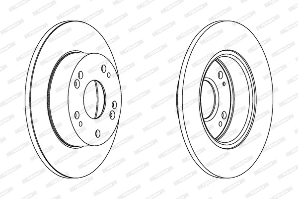 FERODO Bremsscheibe