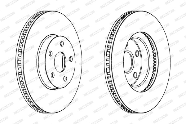 FERODO Bremsscheibe