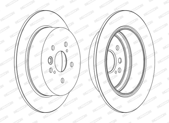FERODO Bremsscheibe