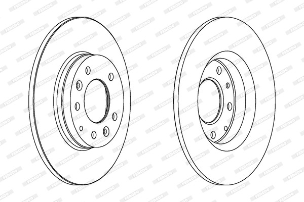 FERODO Bremsscheibe