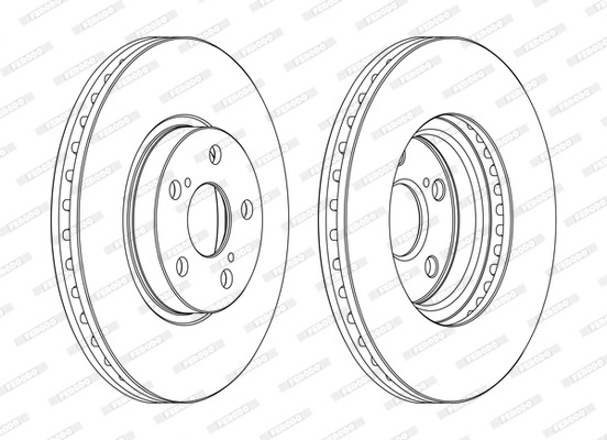 FERODO Bremsscheibe