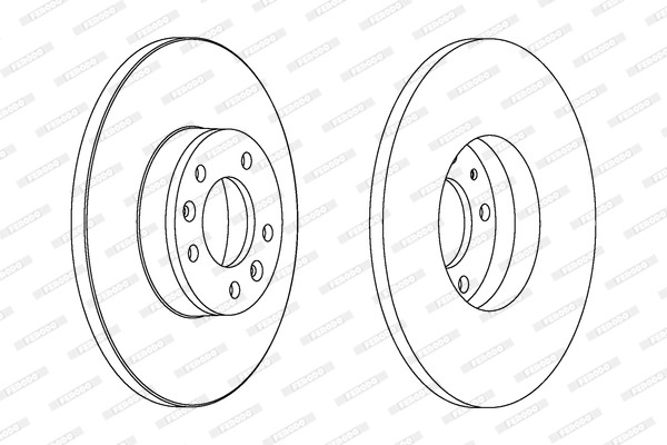 FERODO Bremsscheibe