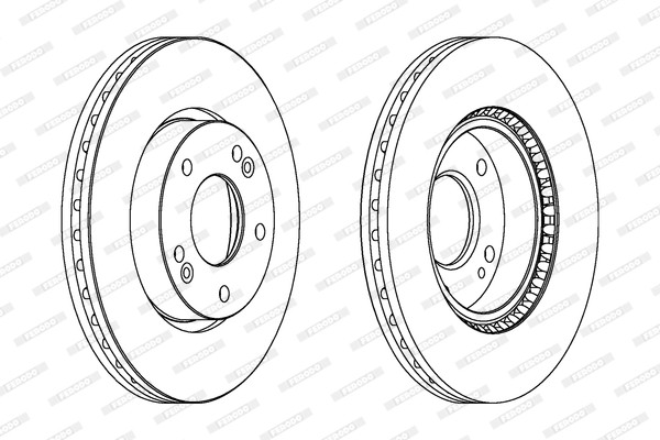FERODO Bremsscheibe