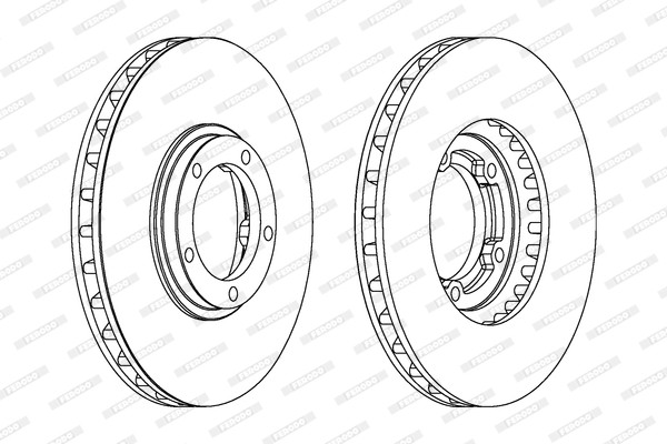 FERODO Bremsscheibe