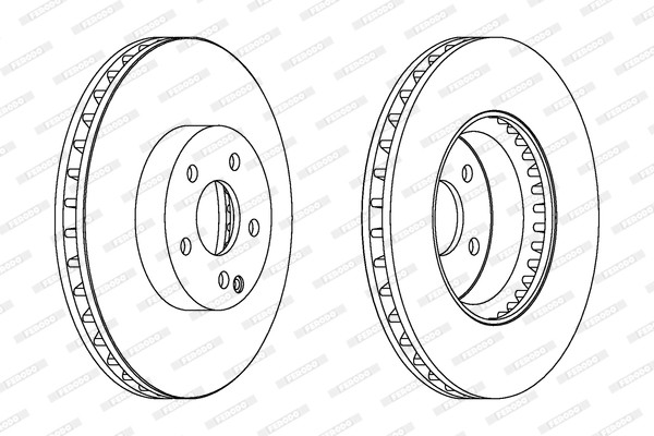 FERODO Bremsscheibe