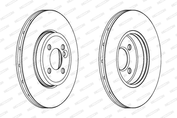 FERODO Bremsscheibe