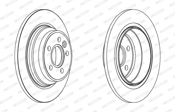 FERODO Bremsscheibe