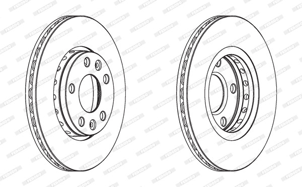 FERODO Bremsscheibe