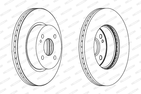 FERODO Bremsscheibe