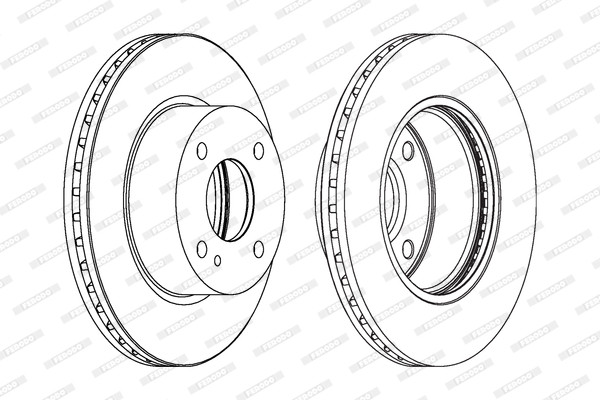 FERODO Bremsscheibe